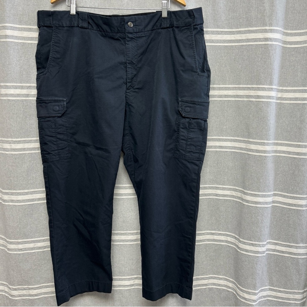 Elbeco Men's 48R Reflex Stretch Ripstop Navy Cargo EMS Pants